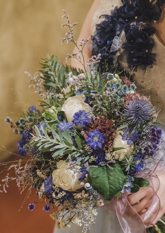 スリフトのブライダルオーダー制作ブーケ