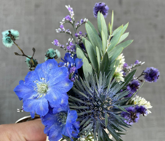 スリフトのブライダルオーダー制作ブートニア