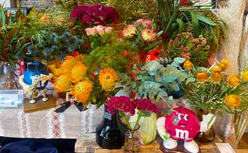 スリフトの出張花屋カフェオールドスタイル松戸